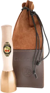 Kirschen Messingsklubba, Ø 50 mm, 700 g, - Bokskaft