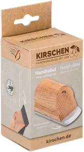 Kirschen Handhyvel 'Flatfix', 95x50x4,5 mm | Rund egg