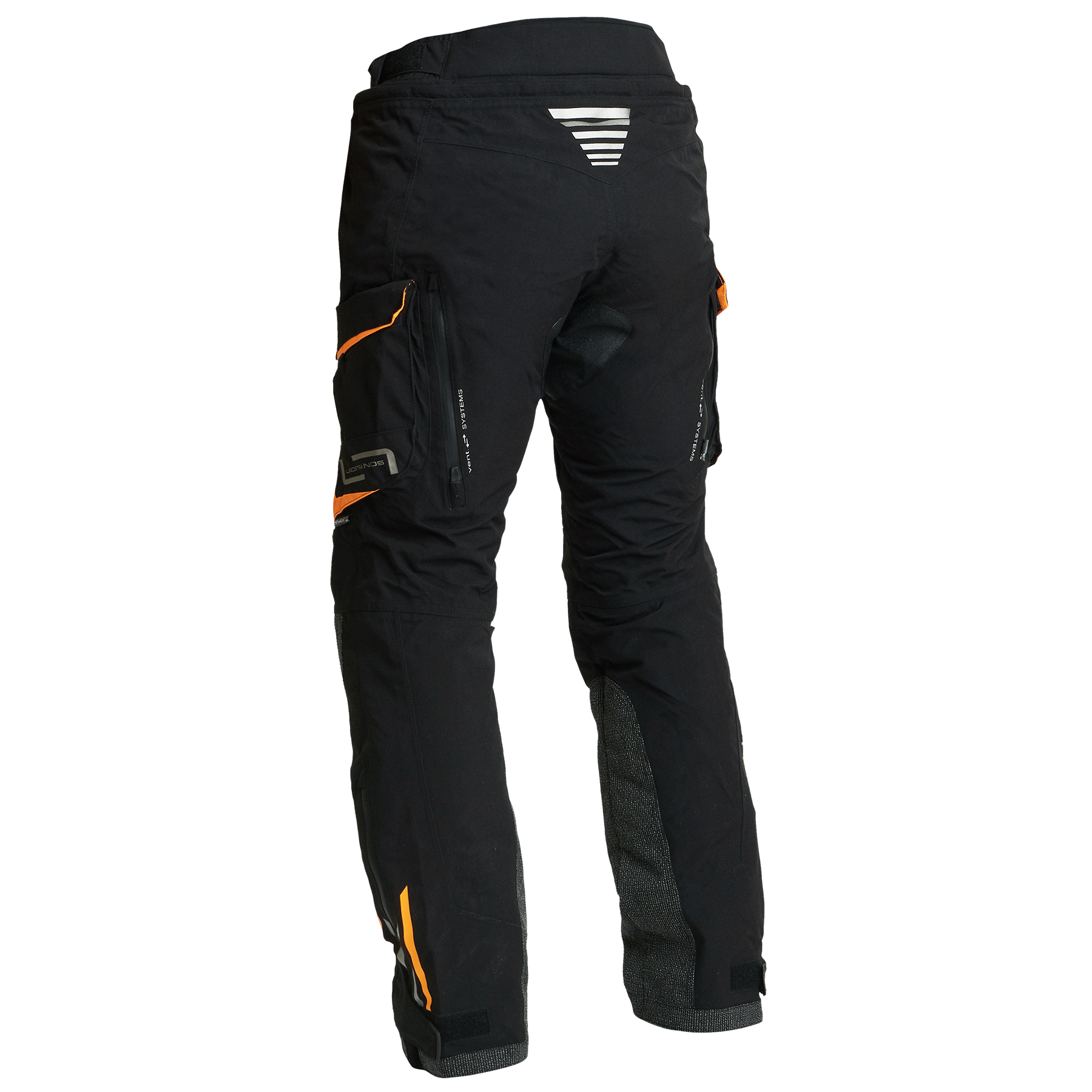 Lindstrands Sunne Byxor Svart/Orange