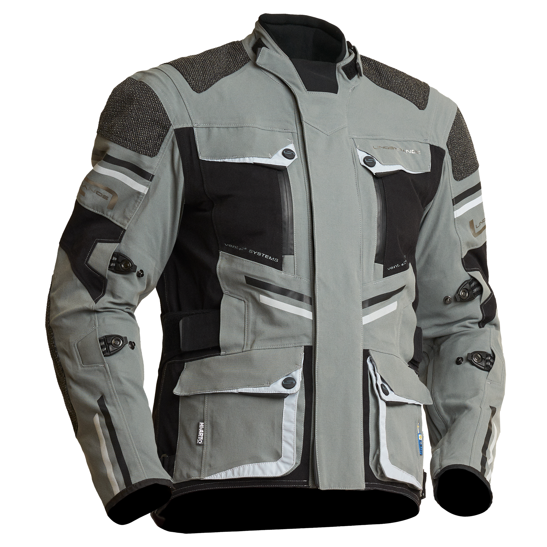 Lindstrands Sunne Jacka Grå/Svart