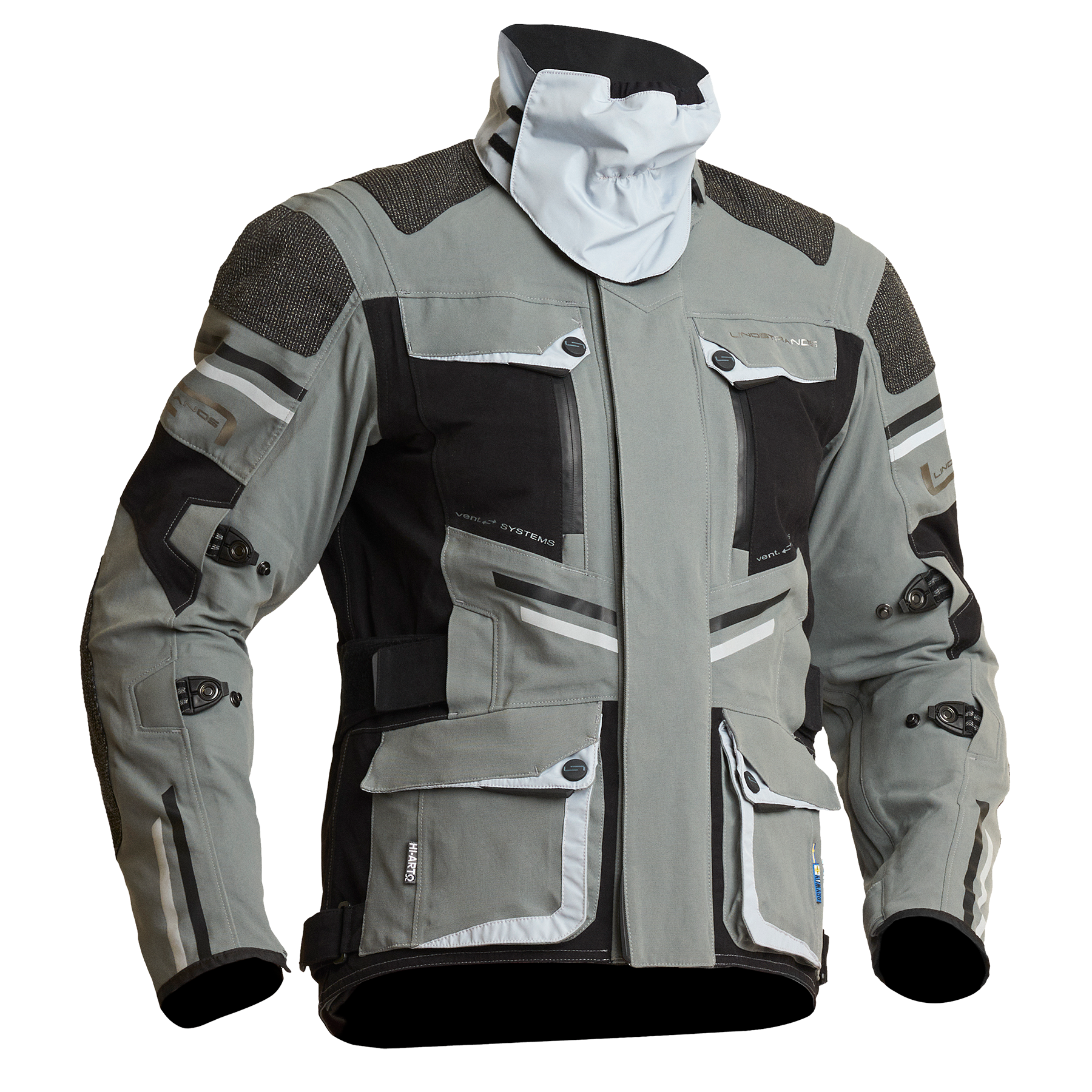 Lindstrands Sunne Jacka Grå/Svart