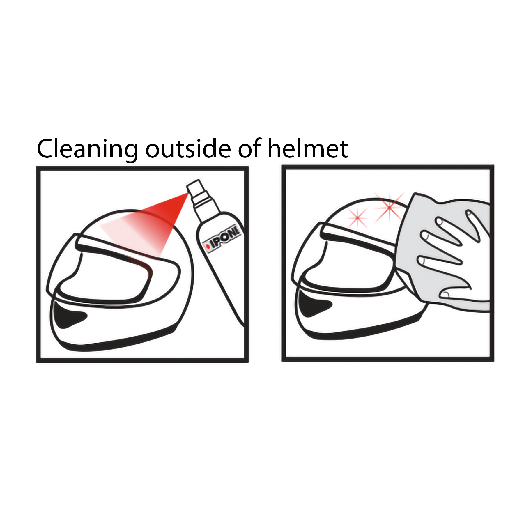 Ipone Helmet Out 100 ml