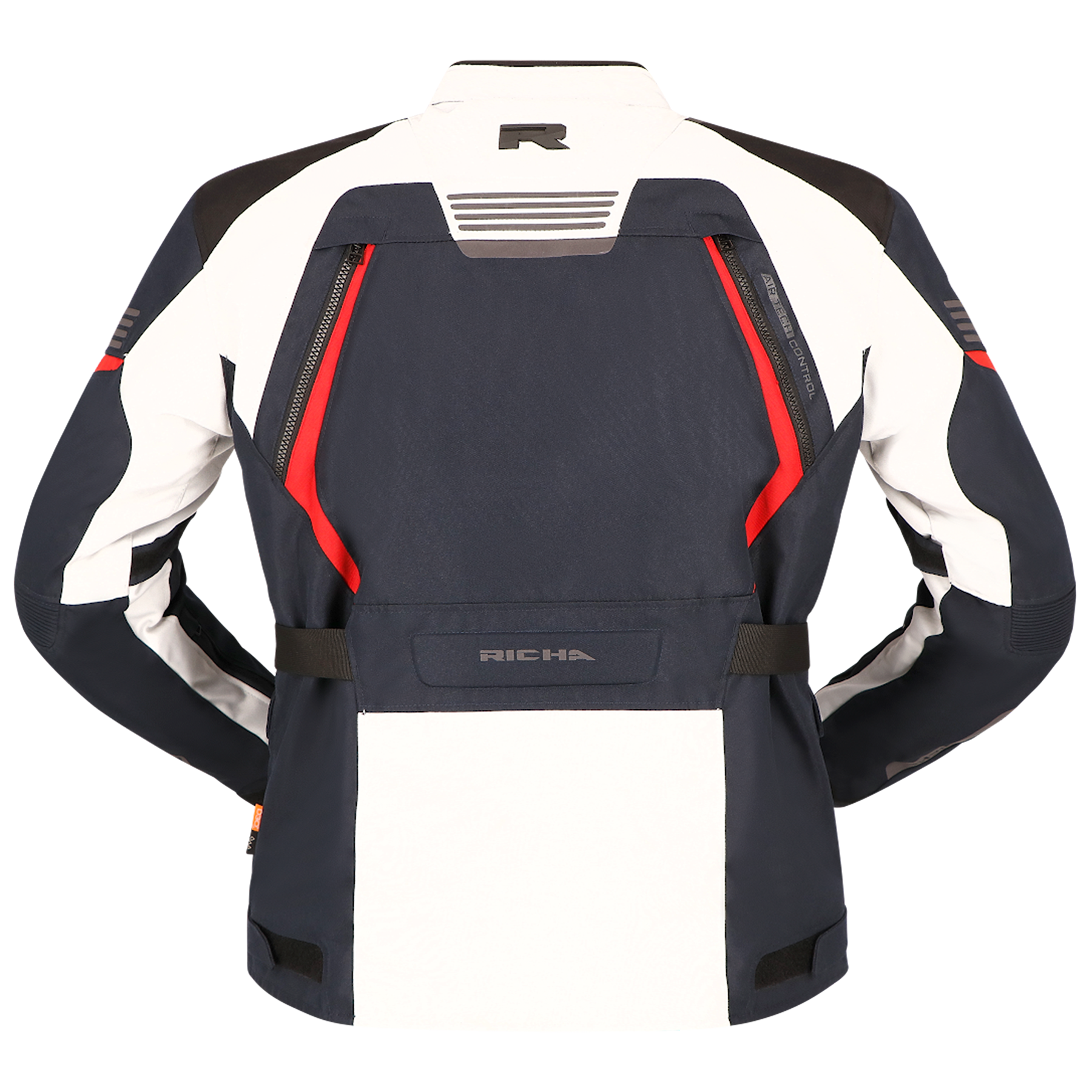Richa Phantom 3 Jacket Navy/Light Grey/Red