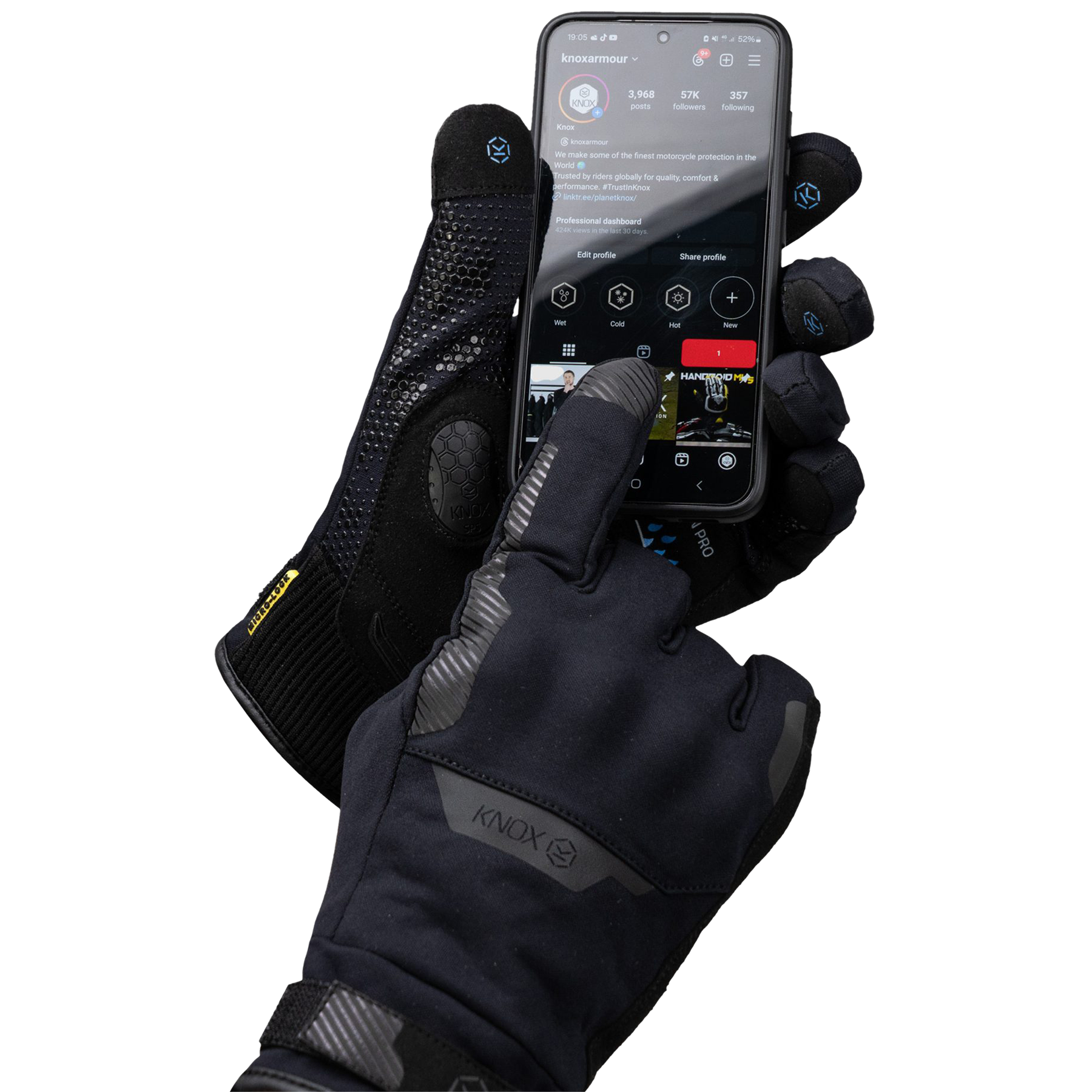 Knox Action Pro WP Svart