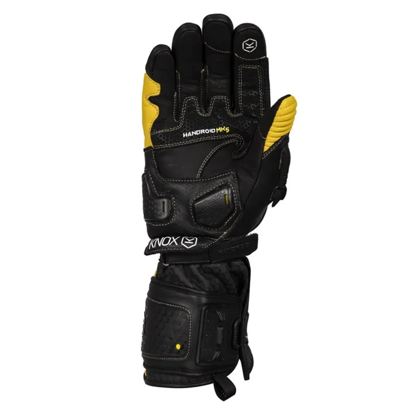 Handske Handroid Mk5 Knox Svart/Gul