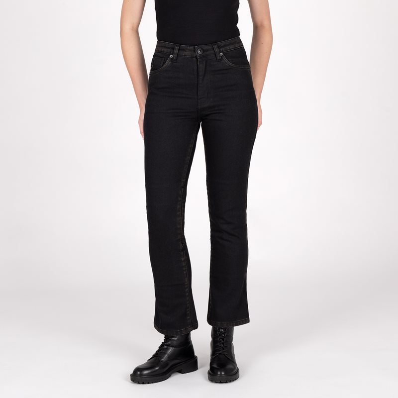 Jeans Knox Cartmel Kick Flare Dam Svartrost