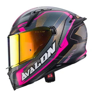 Caberg Avalon X Optic Matt Svart/Grå/Rosa