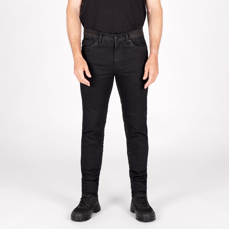 Jeans Knox Colton Slim Herr Svartrost