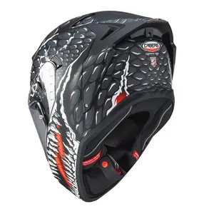 Hjälm Caberg Drift Evo II Crok Matt Svart/Antracit/Röd