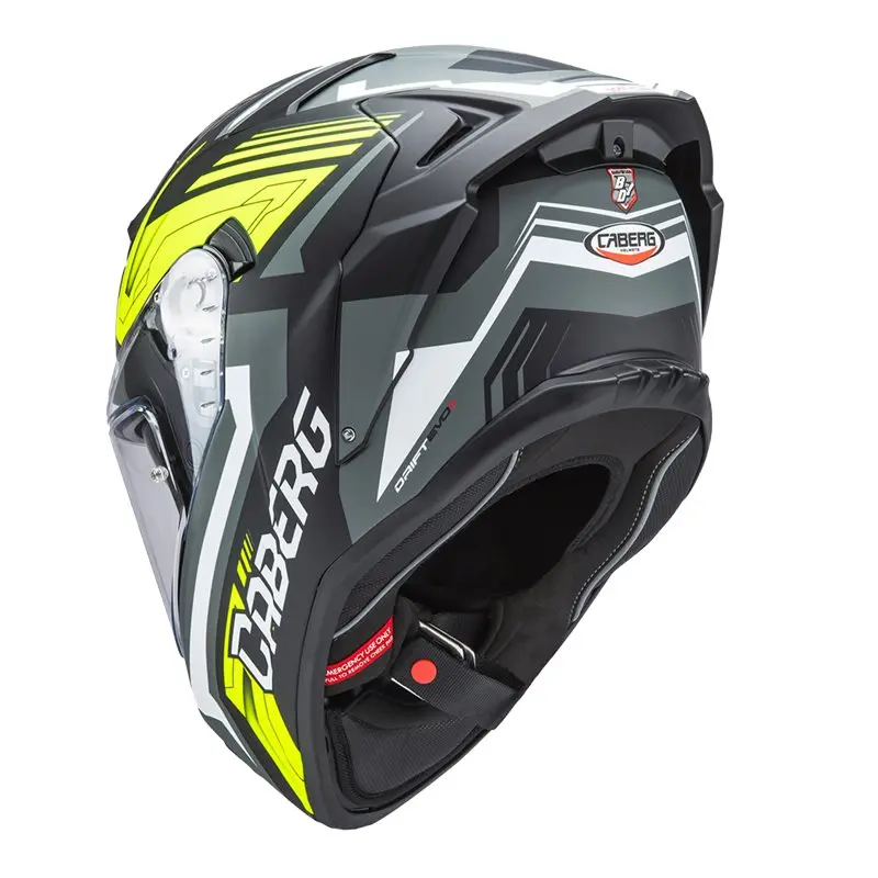 Caberg Drift Evo II Jarama Matt Svart/Grå/Neongul