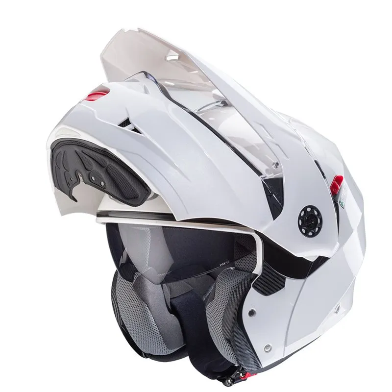Hjälm Caberg Tourmax X Vitmet