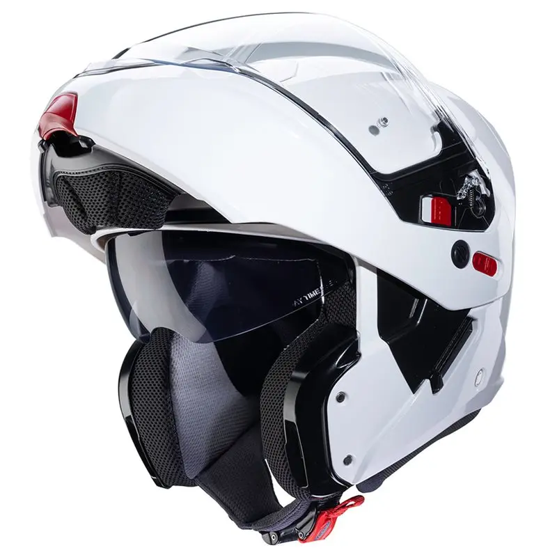 Caberg Horus X vitmettalic L