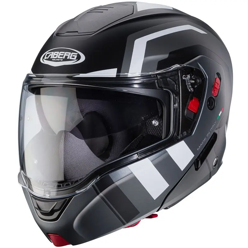 Caberg Horus X Road Matt Svart/Matt Grå/Vit