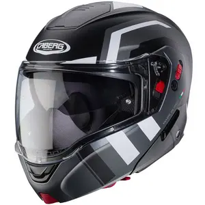 Caberg Horus X Road Matt Svart/Matt Grå/Vit