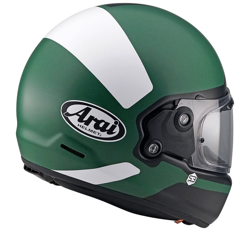 Hjälm Arai Concept X Backer Grön