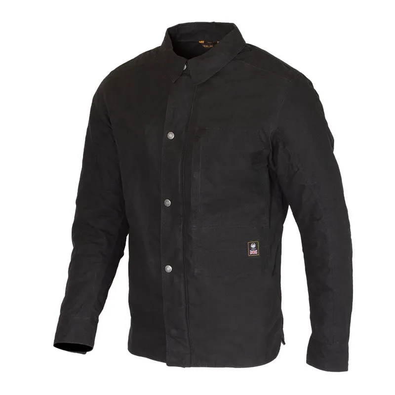 Textiljacka Merlin Broughton Ripstop Svart
