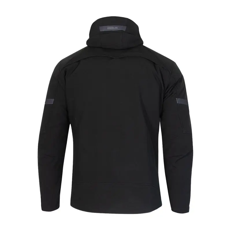Textiljacka Merlin Flare Laminerad Svart