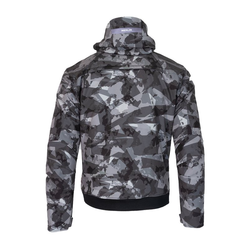 Textiljacka Merlin Torque Laminerad Grå/Svart