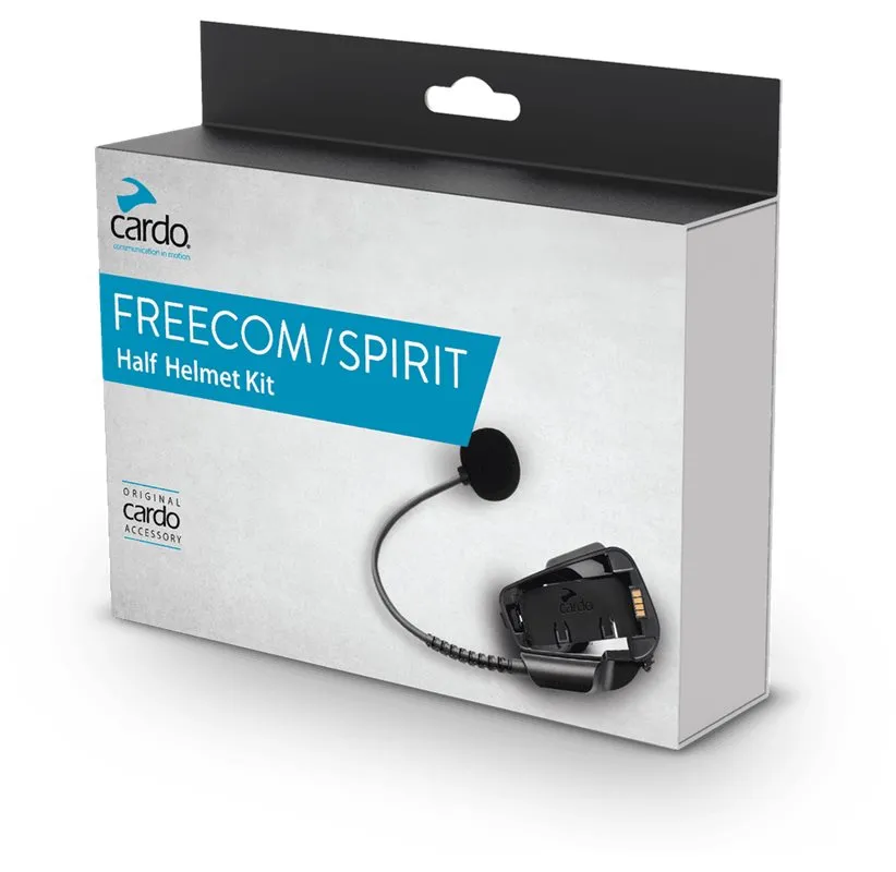 Cardo Freecom X/Spirit Half Helmet Kit