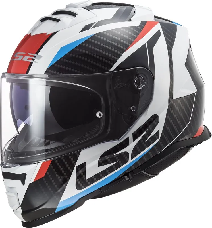 Hjälm Ls2 Ff800 Storm Ii Racer Röd/Blå