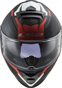 Hjälm Ls2 Ff800 Storm Ii Nerve Matt Svart/Röd