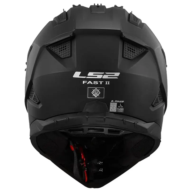 LS2 MX708 Fast II Mattsvart