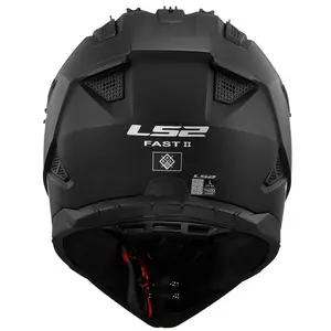 LS2 MX708 Fast II Mattsvart