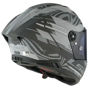 Hjälm Ls2 Ff805 Thunder Carbon Gp Aero Polar Mattsvart