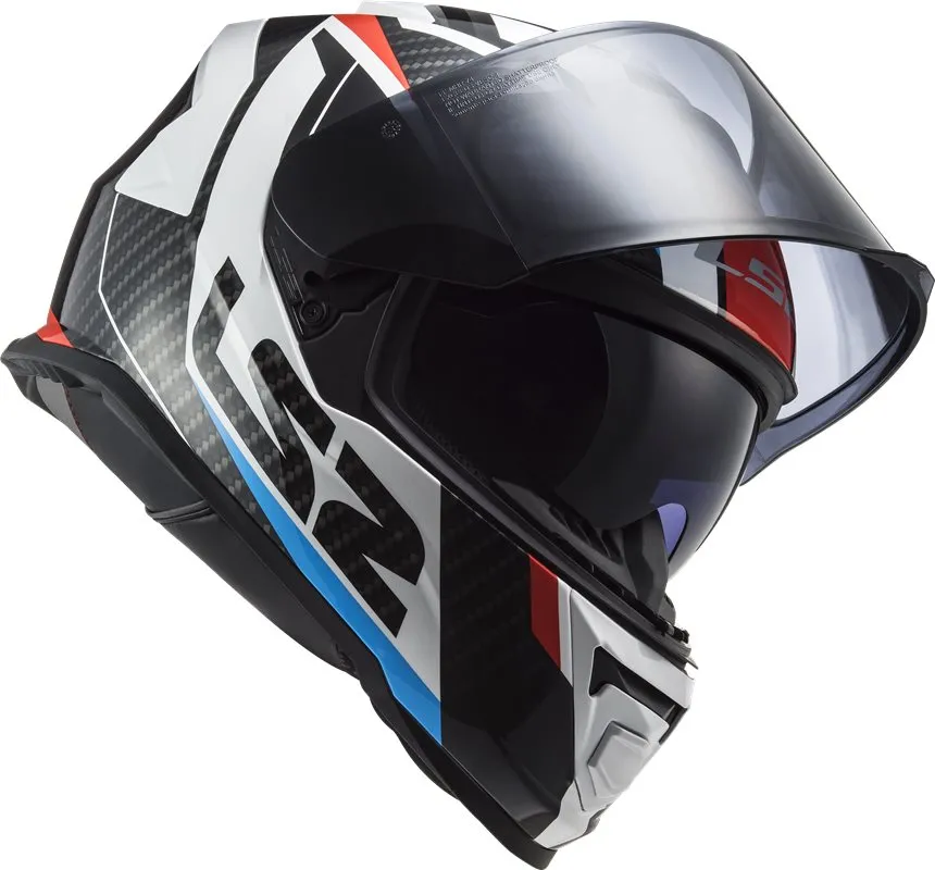 Hjälm Ls2 Ff800 Storm Ii Racer Röd/Blå
