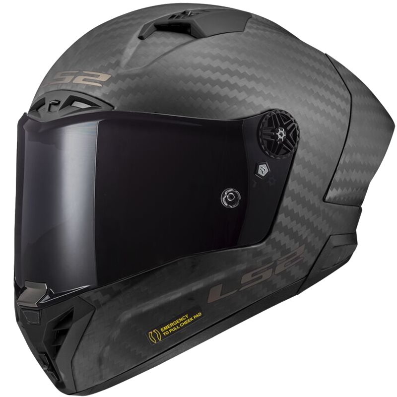 Hjälm Ls2 Ff805 Thunder Carbon Gp Pro Fim Mattsvart