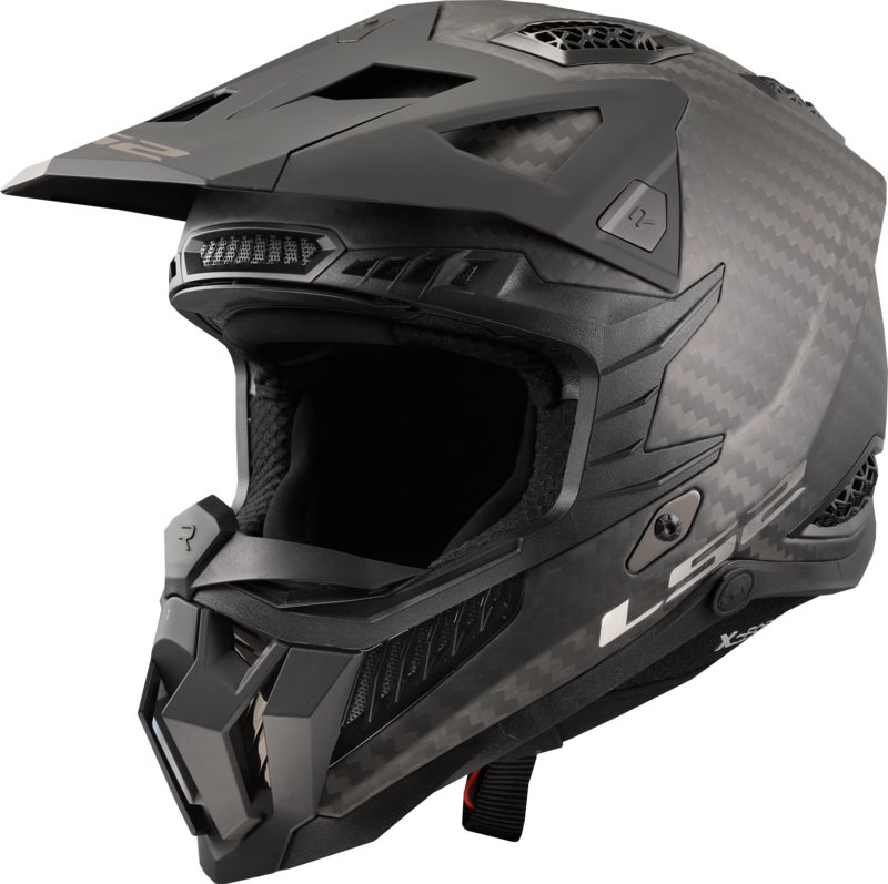Hjälm Ls2 Mx703 X Force Carbon Mattsvart