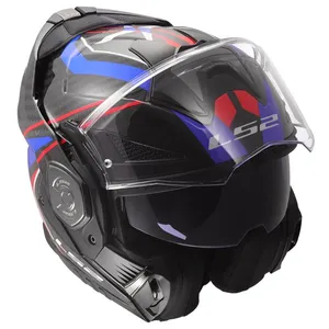 Hjälm Ls2 Ff901 Advant X Carbon Future Vit/Blå