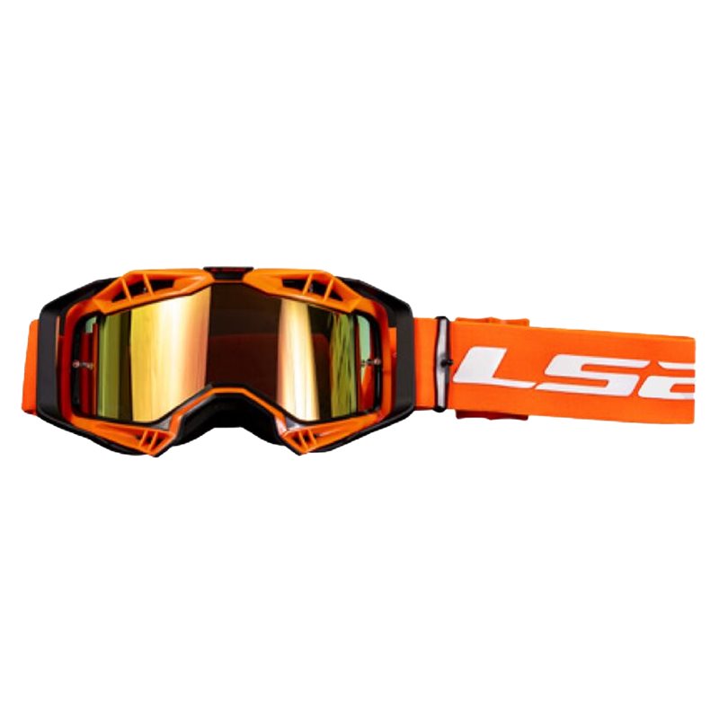 Goggle Ls2 Aura Pro Iridium Lins Orange