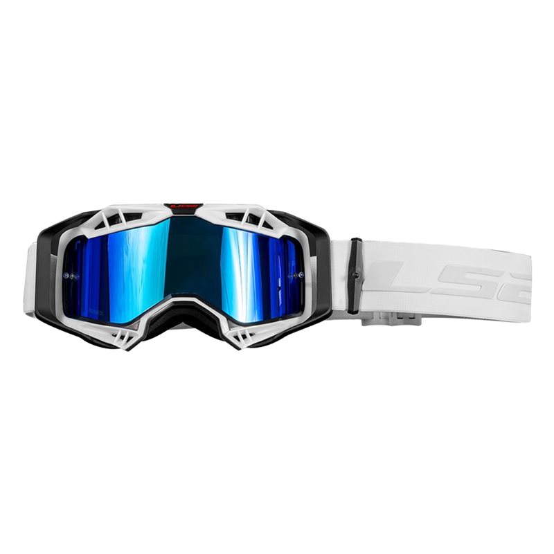 Goggle Ls2 Aura Pro Iridium Lins Vit