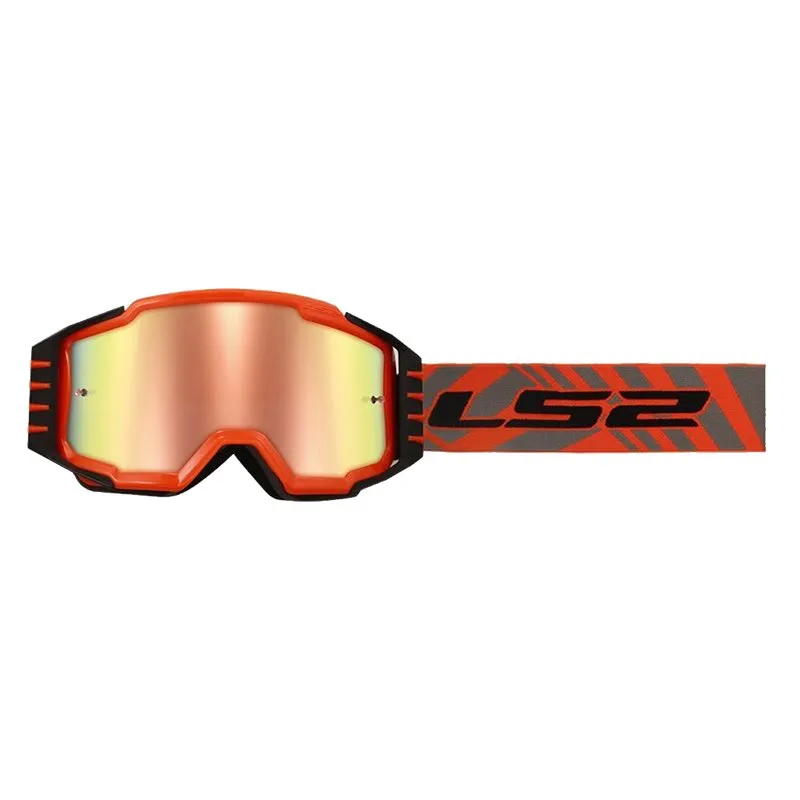 Goggle Ls2 Charger Pro Iridium Lins Orange