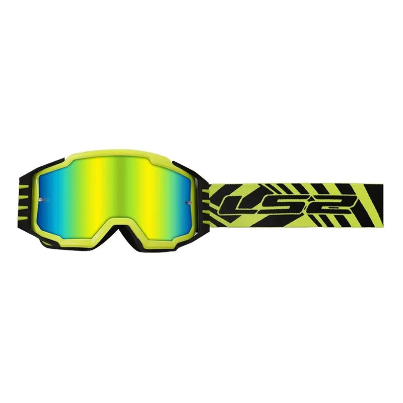 Goggle Ls2 Charger Pro Iridium Lins Gul