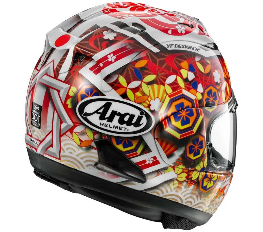 Hjälm Arai Rx 7v Evo Nakagami Gp3