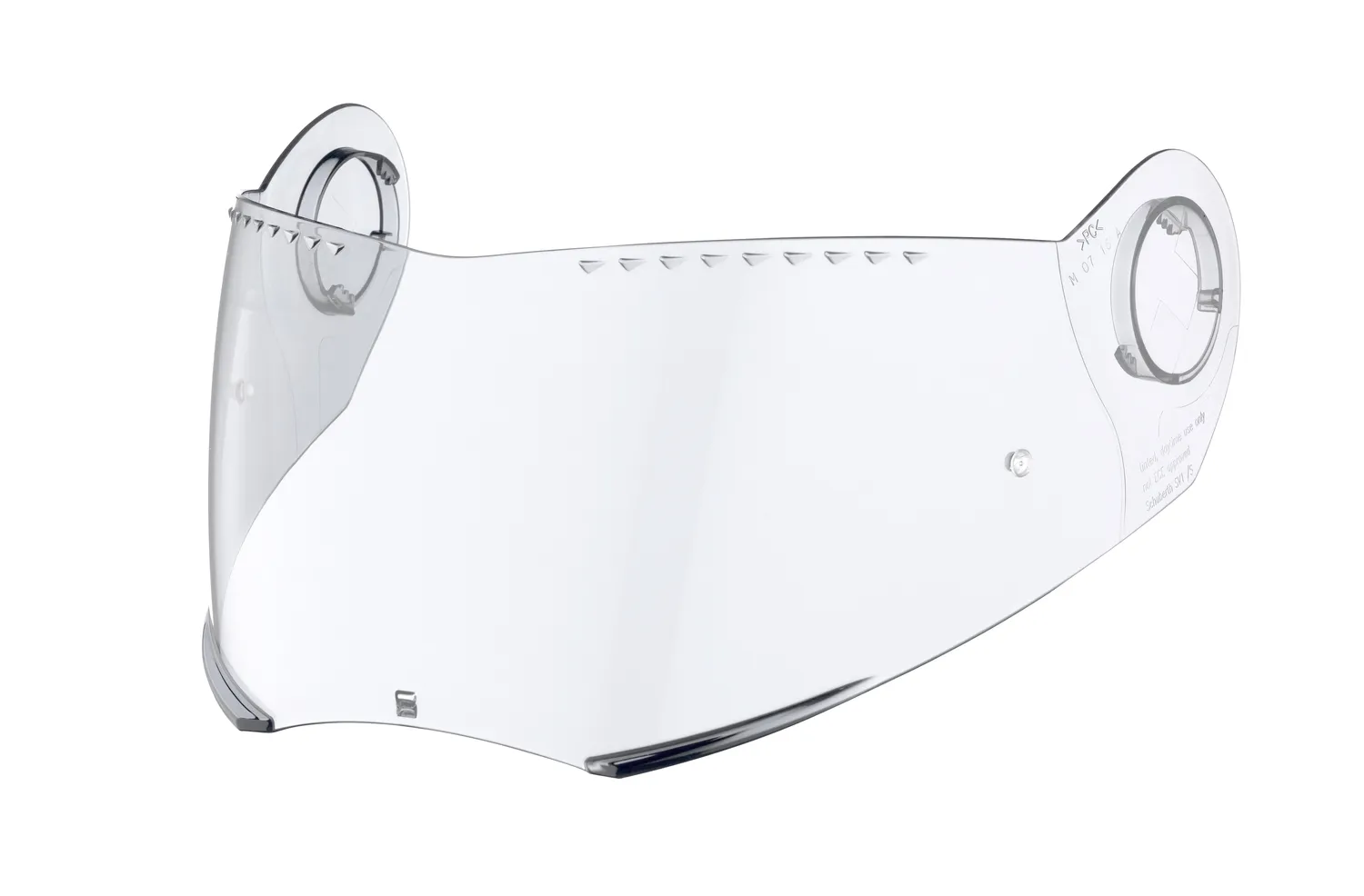 Schuberth E1 klart visir, Antifoglins-förberett 53-59