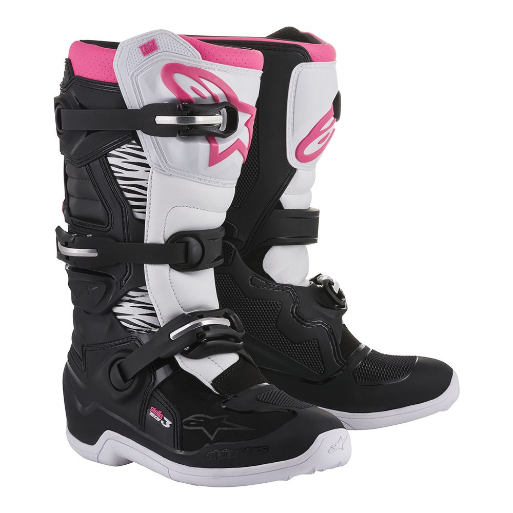 Alpinestars Stövel Stella Tech 3 Svart/Vit/Rosa