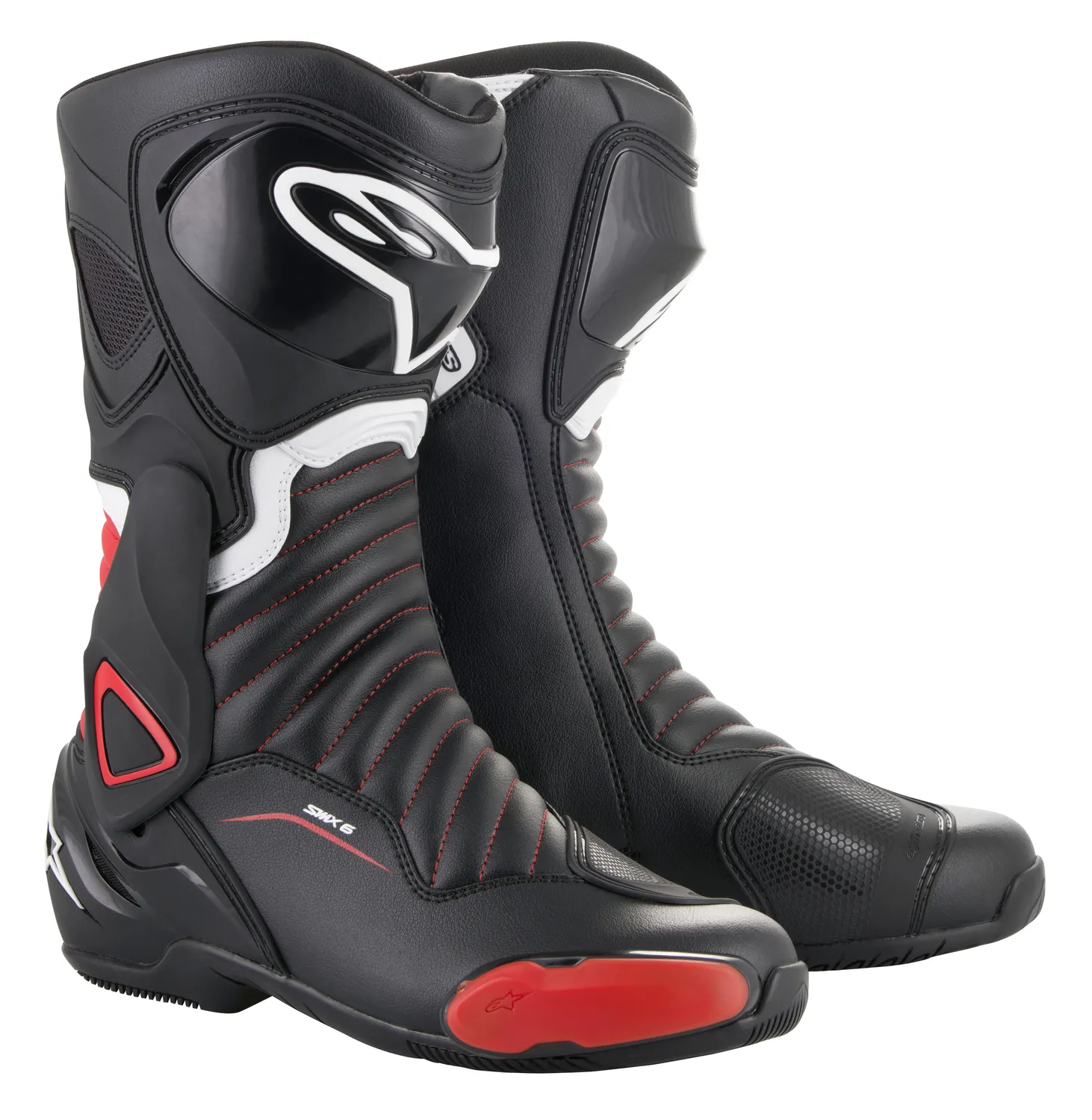 *Alpinestars Stövel SMX-6 v2 Svart/Röd