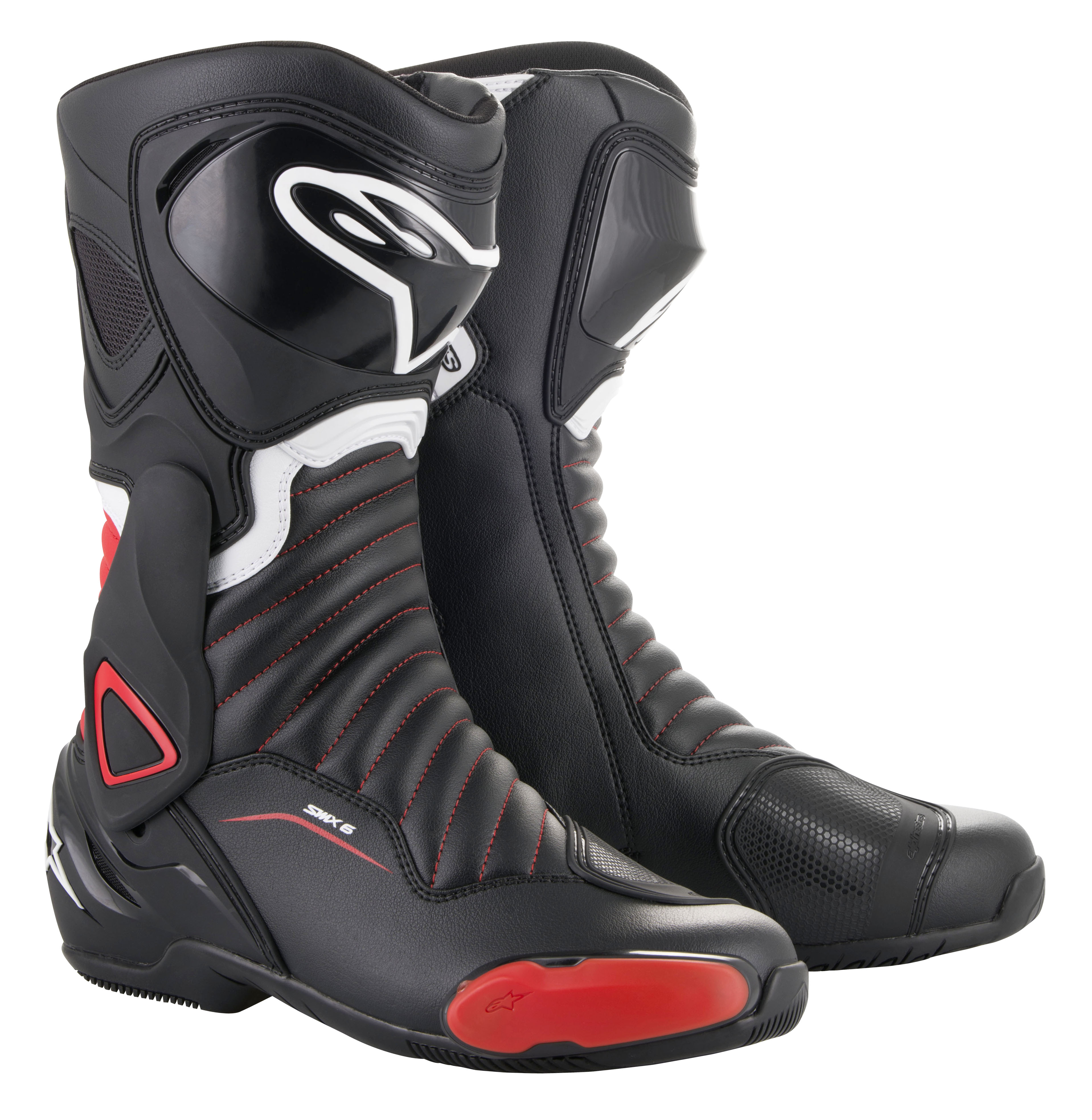 *Alpinestars Stövel SMX-6 v2 Svart/Röd
