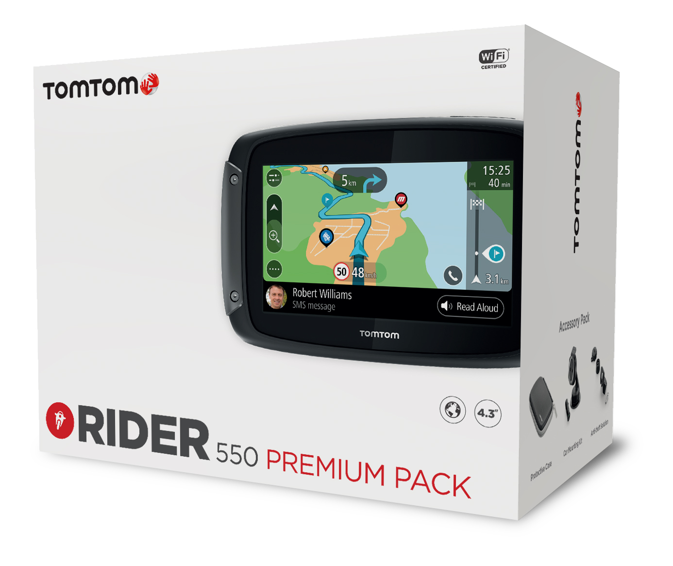 TomTom RIDER 550 World Premium Pack (EMEA)