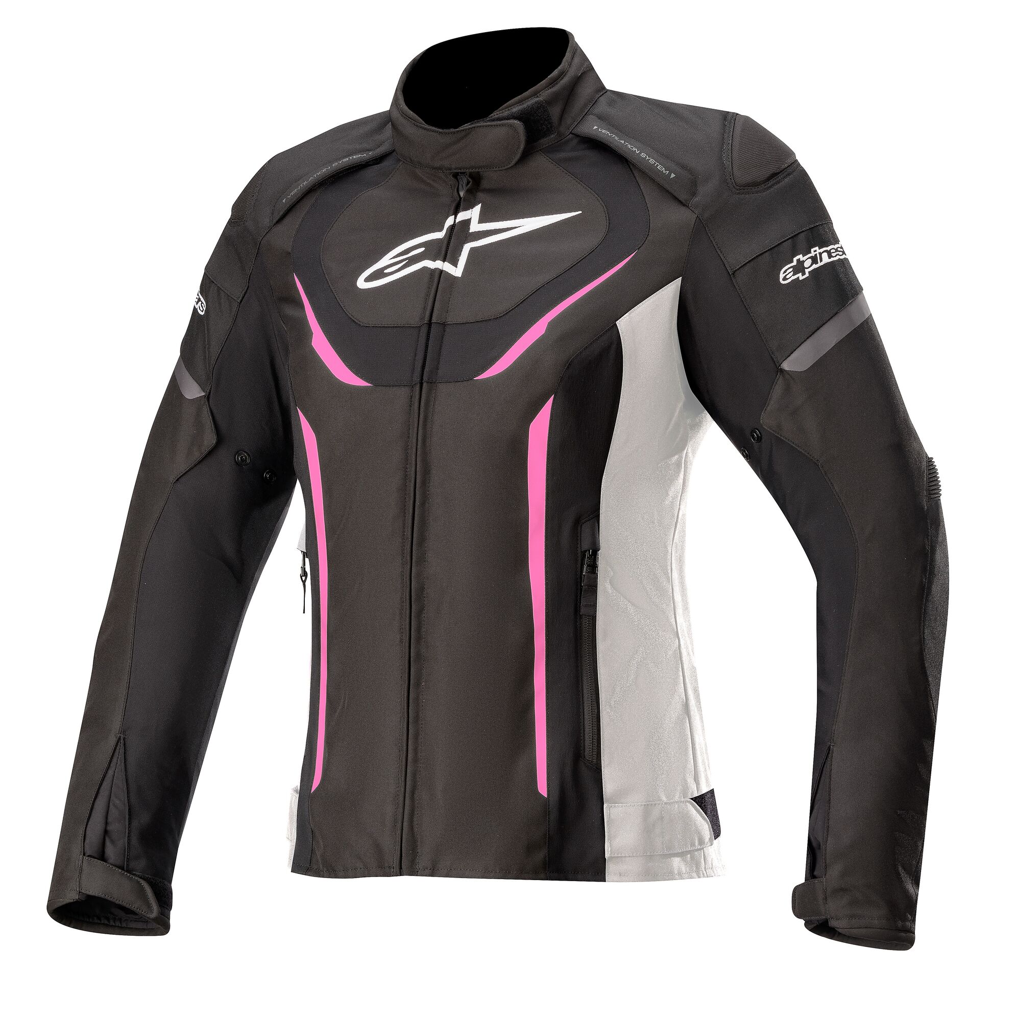 Alpinestars Jacka Dam T-Jaws v3 Vattentät Svart/Rosa 
