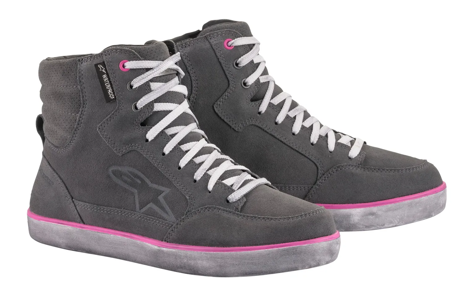 Alpinestars Sko Dam J-6 Vattentät Grå/Lila