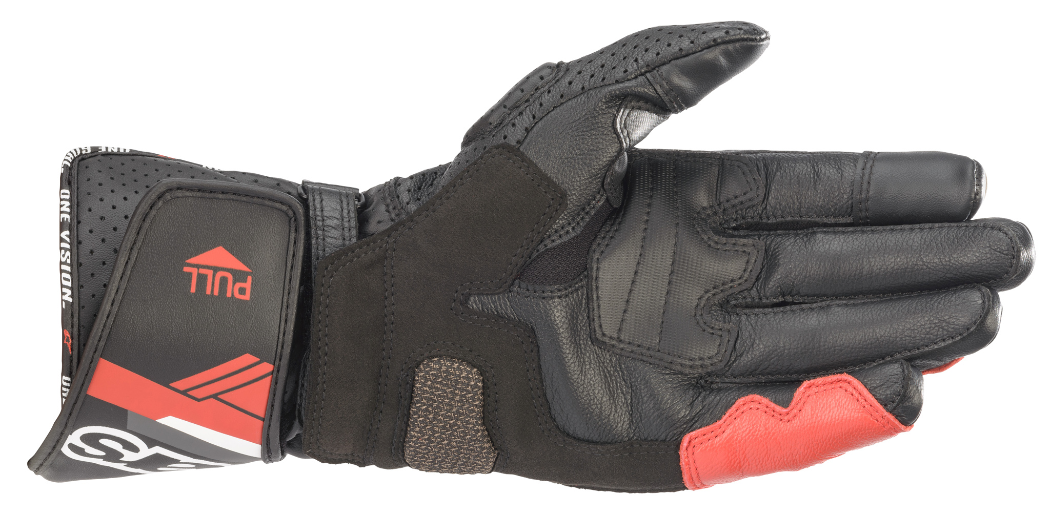 Alpinestars Handske SP-8 v3 Svart/Vit/Röd 
