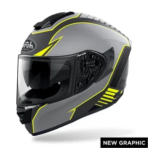 Airoh Hjälm ST501 Type gul matt