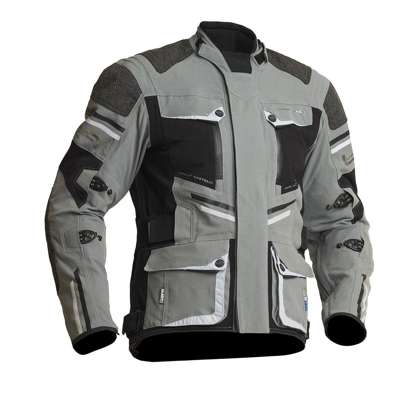 Lindstrands Sunne Jacka Grå/Svart