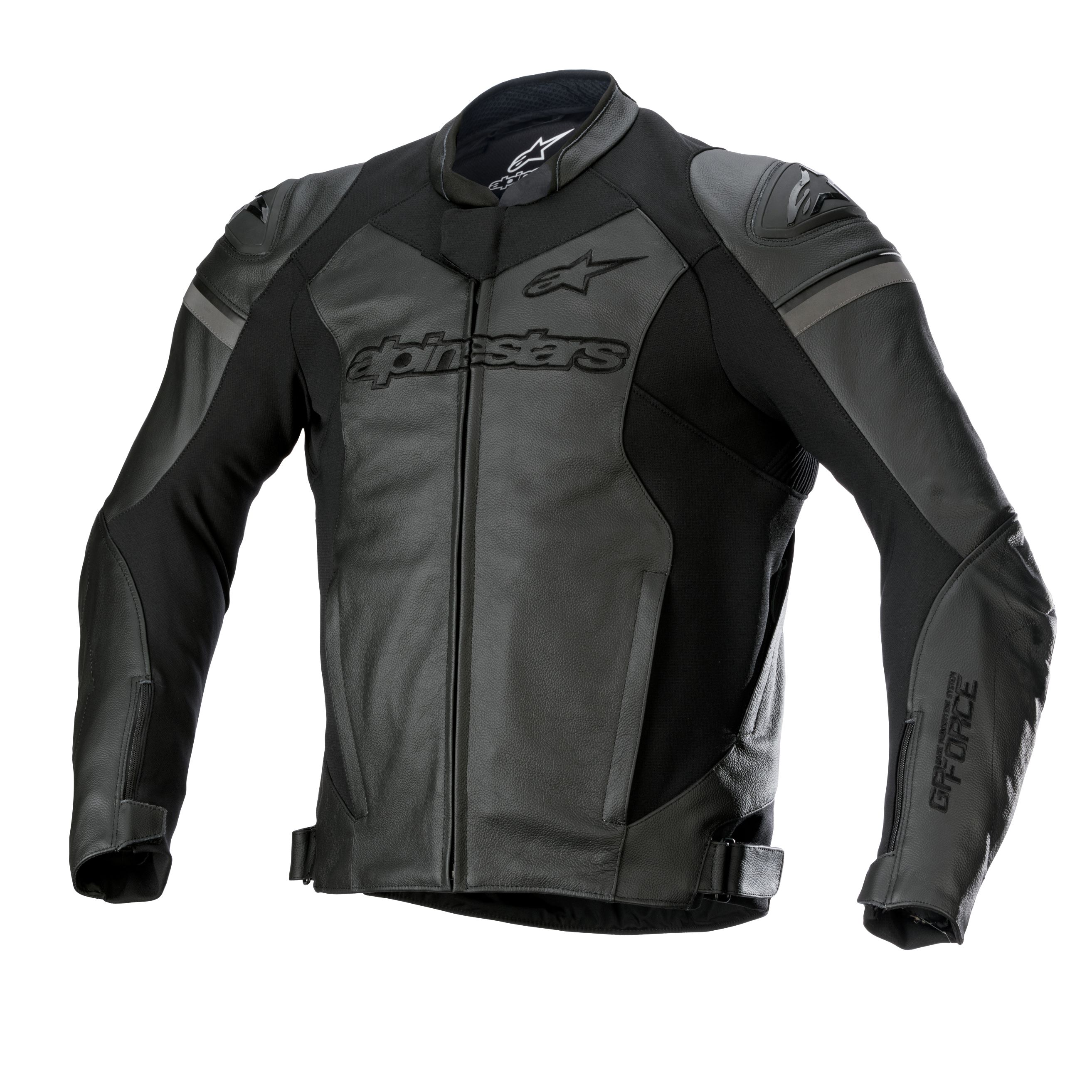 Alpinestars Skinnjacka GP Force Tech Air Svart/Svart