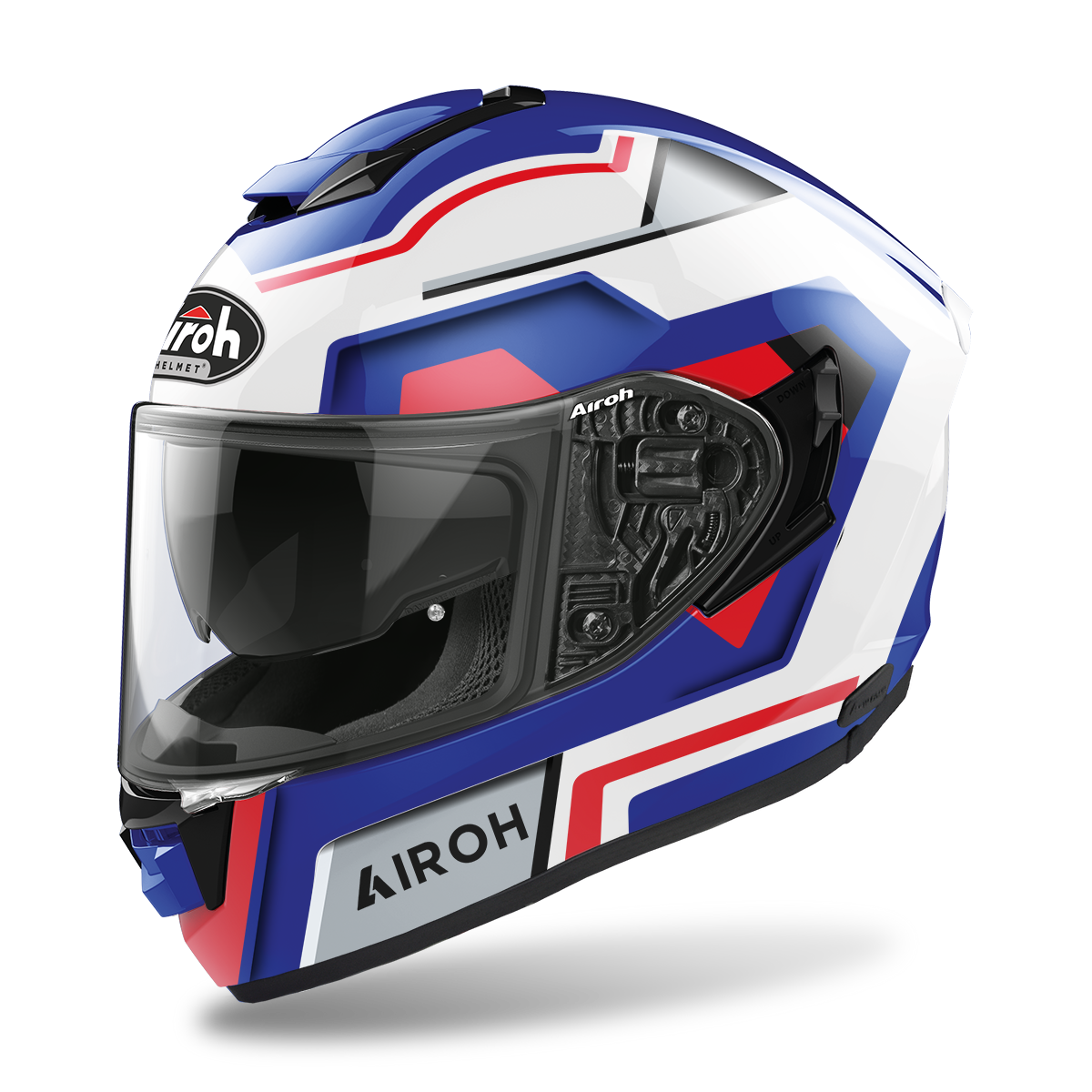 Airoh ST.501 Square blå/röd gloss