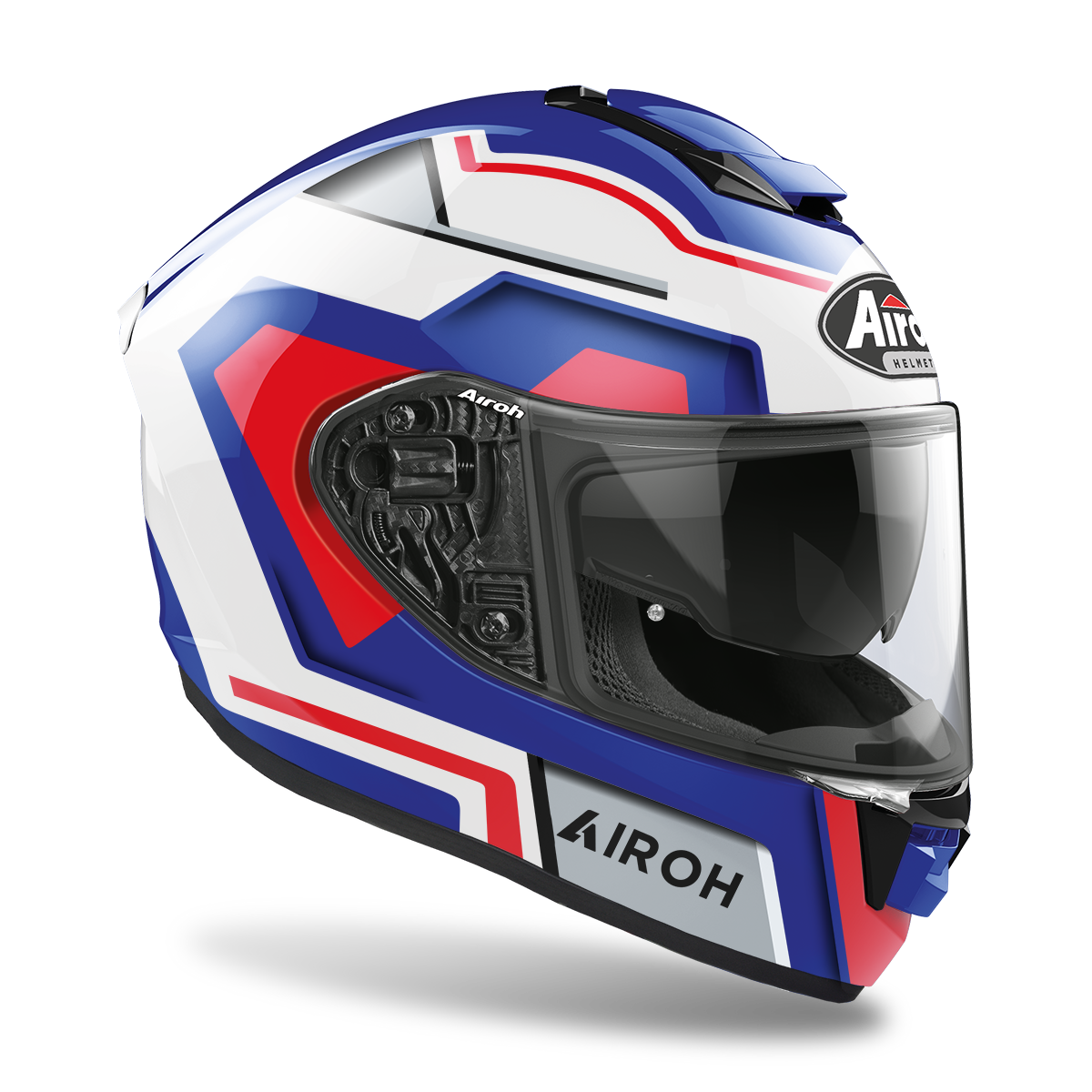 Airoh ST.501 Square blå/röd gloss